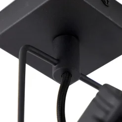 Industrieller Smart Spot schwarz inkl. WiFi GU10 - Suplux