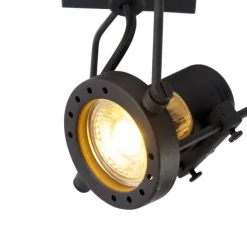 Industrieller Smart Spot schwarz inkl. WiFi GU10 - Suplux