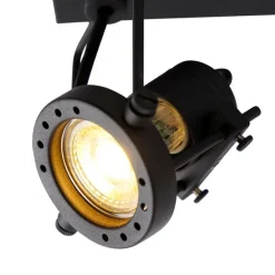 Industrieller Smart Spot schwarz inkl. 2 WiFi GU10 - Suplux