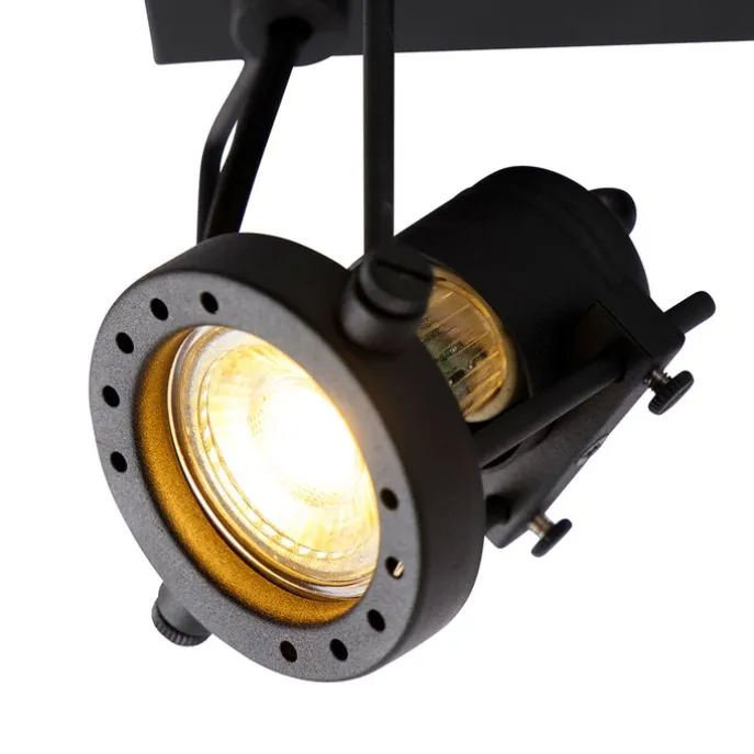 Industrieller Smart Spot schwarz inkl. 2 WiFi GU10 - Suplux
