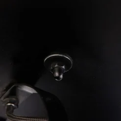 Industrie-Spot schwarz mit Messing 3 Lichter - Haicha