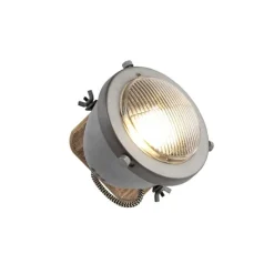 Industriespot Stahl mit Holz kippbar - Emado