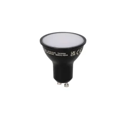 Intelligente dimmbare GU10-LED-Lampe schwarz 7W 600 lm 3000K