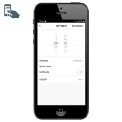 Intelligente E14 LED-Lampe B35 4,9W 470lm 2200-4000K