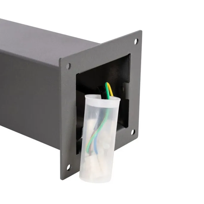 Intelligente industrielle Steh-Außenleuchte Anthrazit 30 cm inkl. WLAN P45 - Dänemark