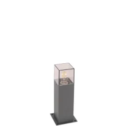 Intelligente industrielle Steh-Außenleuchte Anthrazit 30 cm inkl. WLAN P45 - Dänemark