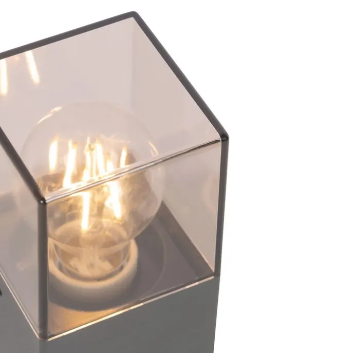 Intelligente industrielle Steh-Außenleuchte Anthrazit 30 cm inkl. WLAN P45 - Dänemark