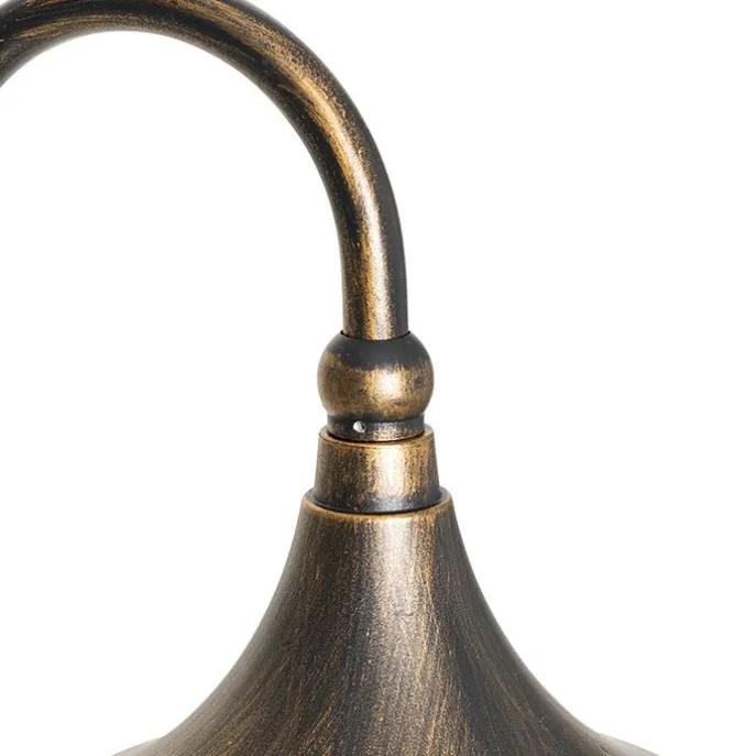 Klassische Außenlaterne Antikgold 125 cm IP44 - Daphne