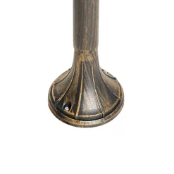 Klassische Außenlaterne Antikgold 125 cm IP44 - Daphne