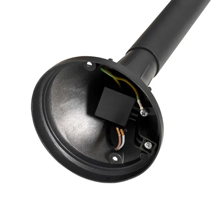 Klassische Außenlaterne schwarz 125 cm IP44 - Daphne