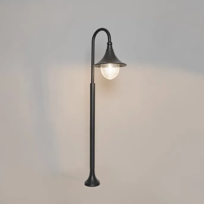Klassische Außenlaterne schwarz 125 cm IP44 - Daphne