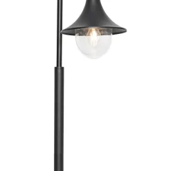 Klassische Außenlaterne schwarz 125 cm IP44 - Daphne