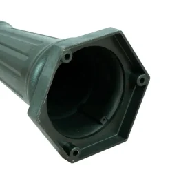 Klassische Aussenlaterne Dunkelgrün 217cm 3-flammig IP44 - New Haven