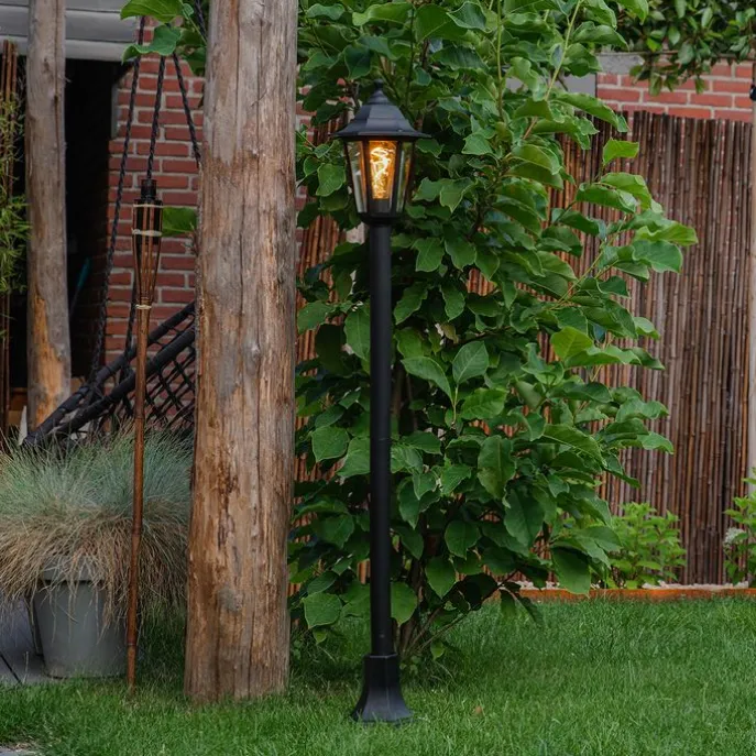 Klassische Laterne Schwarz IP44 - New Haven