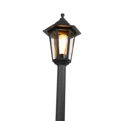 Klassische Laterne Schwarz IP44 - New Haven