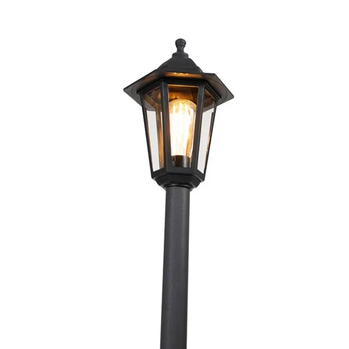 Klassische Laterne Schwarz IP44 - New Haven