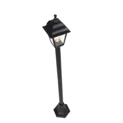 Klassische Laterne schwarz 122 cm - Hauptstadt