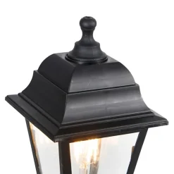 Klassische Laterne schwarz 122 cm - Hauptstadt