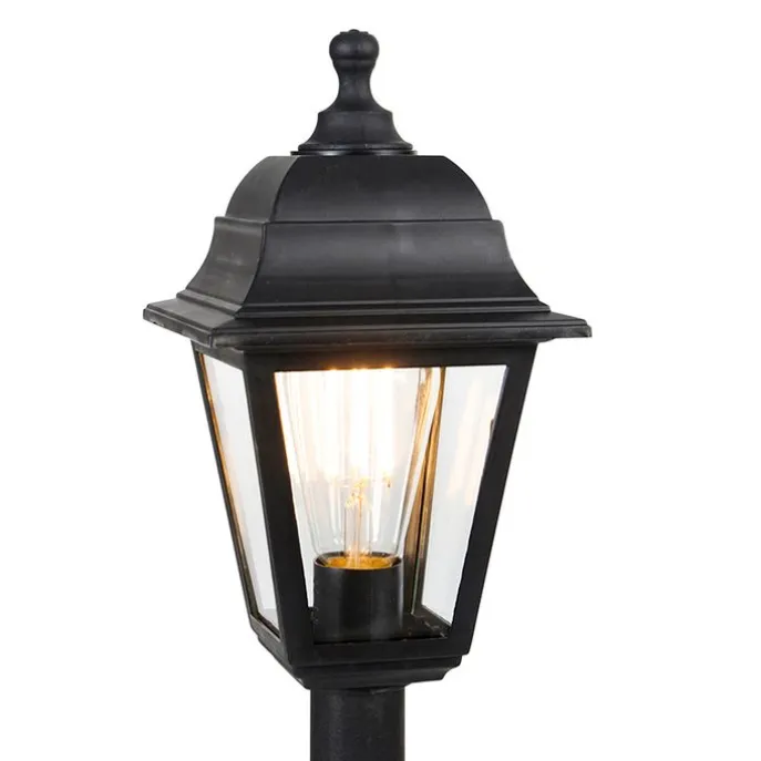 Klassische Laterne schwarz 122 cm - Hauptstadt