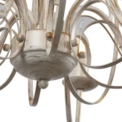 Klassischer Kronleuchter Creme 8-flammig - Giuseppe