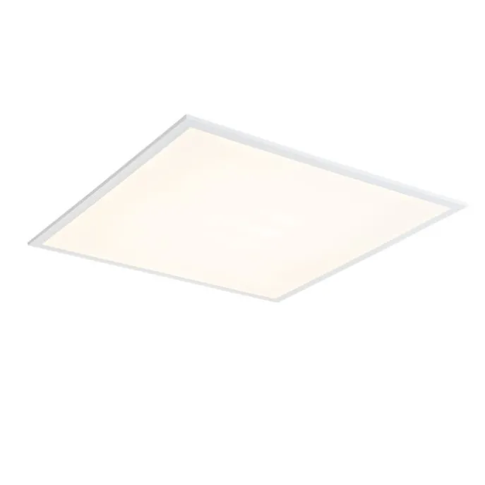 LED-Einbaupanel weiß quadratisch inkl. LED 3000K - 6500K mit Dip-Schalter - Seagal
