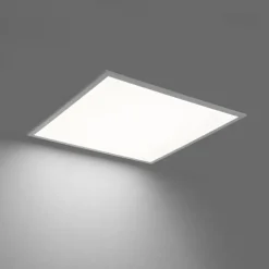 LED-Einbaupanel weiß quadratisch inkl. LED 3000K - 6500K mit Dip-Schalter - Seagal