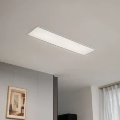 LED-Einbaupanel weiß rechteckig inkl. LED 3000K - 6500K mit Dip-Schalter - Seagal