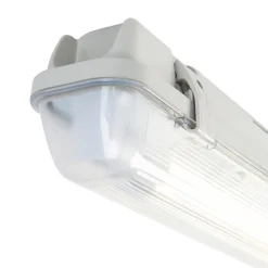 Leuchtstofflampe inkl. LED 1800 lm und Bewegungsmelder IP65 - Sockel