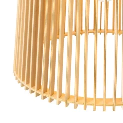 Ländliche Außenhängelampe aus Holz IP44 - Jayla