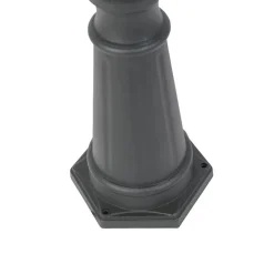 Ländliche Außenlampe schwarz 3-Flammig IP44 - Guardado