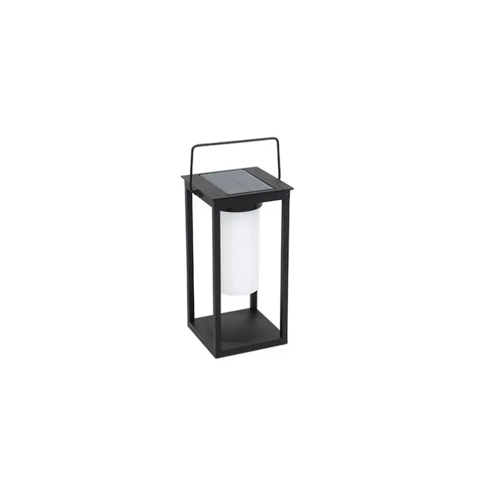 Moderne Außenleuchte schwarz inkl. LED und Dimmer Solar - Denlu