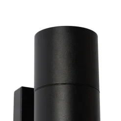 Moderne Außenwandleuchte schwarz 2-flammig AR70 IP44 - Duo