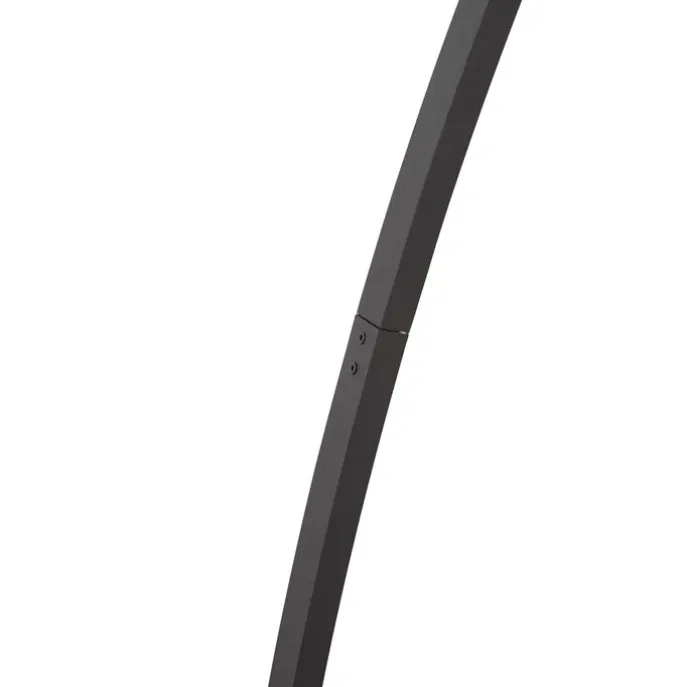 Moderne Bogenlampe schwarz inkl. LED mit Touch-Dimmer - Arlow