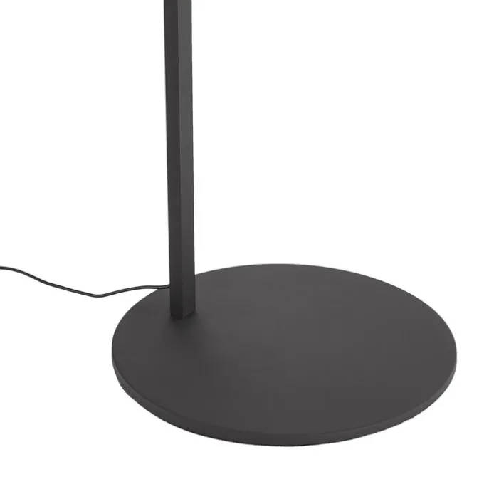 Moderne Bogenlampe schwarz inkl. LED mit Touch-Dimmer - Arlow