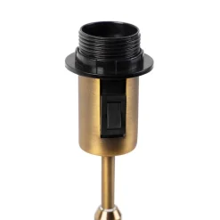 Moderne bronzefarbene verstellbare Tischleuchte - Parte