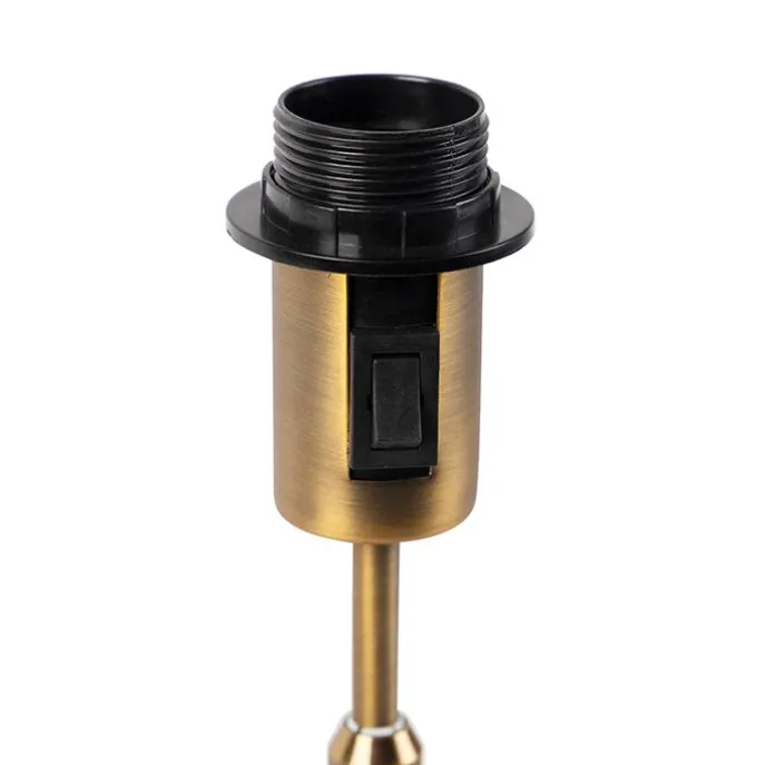 Moderne bronzefarbene verstellbare Tischleuchte - Parte