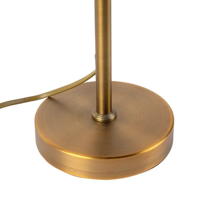 Moderne bronzefarbene verstellbare Tischleuchte - Parte