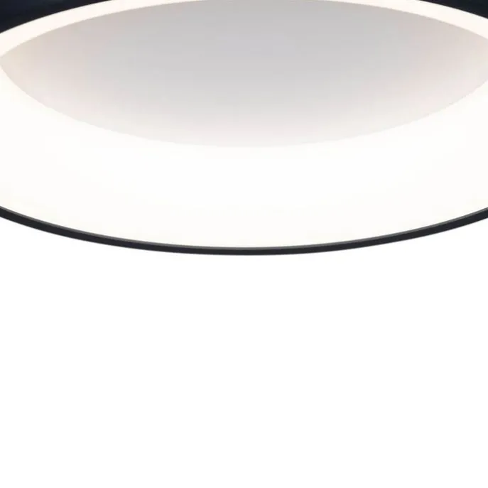 Moderne Deckenleuchte Schwarz 45cm inklusive dimmbarer LED - Cardona