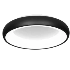 Moderne Deckenleuchte Schwarz 45cm inklusive dimmbarer LED - Cardona