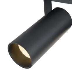 Moderne Deckenleuchte Schwarz inkl. LED Dimmbar 4-Lichter - Tate