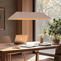 Moderne Hängelampe Beige inkl. LED 3-Stufen-Dimmbar - Dani