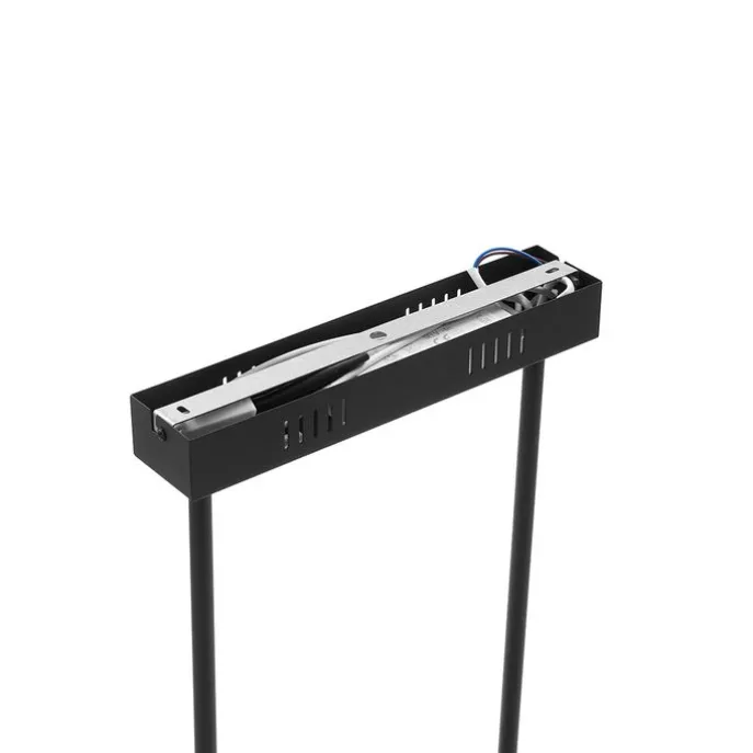 Moderne Hängelampe schwarz inkl. LED 3-stufig dimmbar 5-flammig - Vivé