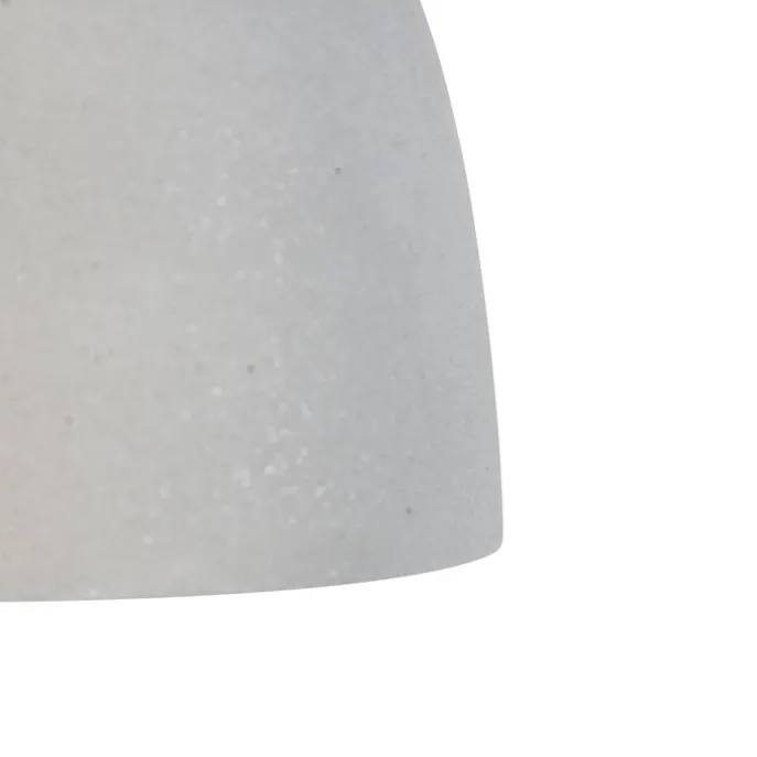 Moderne Hängelampe Schwarz mit grauem Beton - Eton