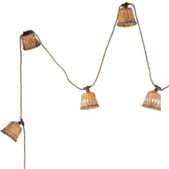 Moderne Outdoor-Lichterkette 8m inkl. LED 10-Licht - Aurora