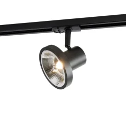 Moderne 1-phasige Schienenstrahler Schwarz GU10 111mm - Iconic Jeany