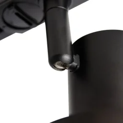 Moderne 1-phasige Schienenstrahler Schwarz GU10 111mm - Iconic Jeany