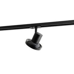Moderne 1-phasige Schienenstrahler Schwarz GU10 111mm - Iconic Jeany