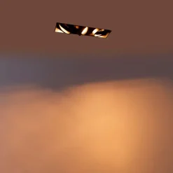 Moderne Smart Einbau Spot schwarz trimmlos inkl. 3 GU10 Wifi - Oneon 3