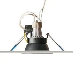 Moderne Smart Einbau Spot schwarz inkl. WiFi GU10 - Abt