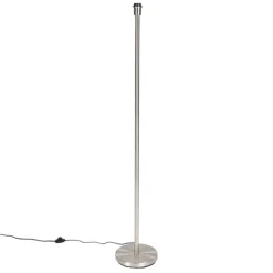 Moderne Stehleuchte Stahl ohne Schirm - Simplo